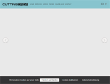 Tablet Screenshot of cuttingcrew.de